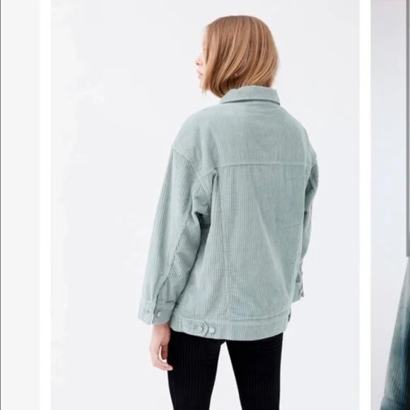 BDG UO Urban Outfitters Jana Wide Wale Corduroy Trucker Jacket Sz XS/S - Picture 2 of 8
